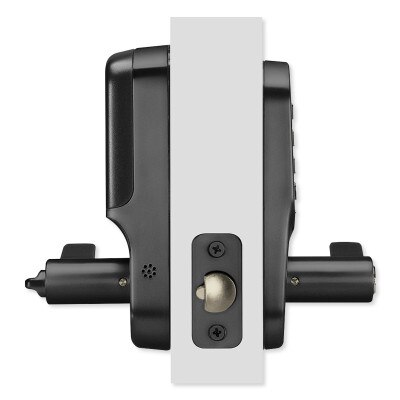 Yale Z-Wave Plus Assure Touchscreen Keypad Lever Lock, Gen5, Black Suede